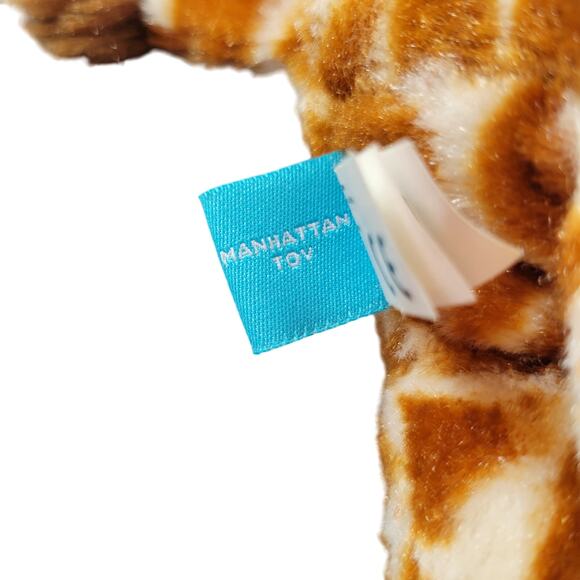 Manhattan Toy Giraffe Plush Stuffed Animal 9" Soft Toy 2016 Polyester Fiber - Picture 11 of 13